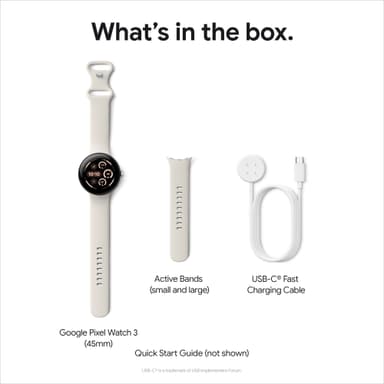 Google Pixel Watch 3 45mm LTE (porcelain)