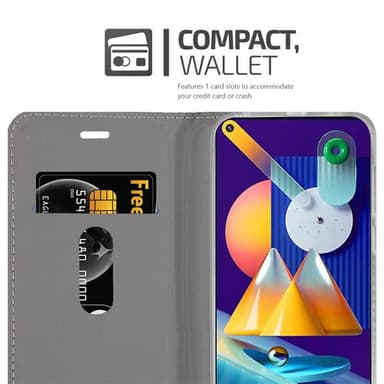 Samsung Galaxy A11 / M11 lommebokdeksel etui (blå)