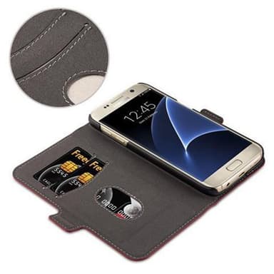 Lommebokdeksel Samsung Galaxy S7 case (rød)