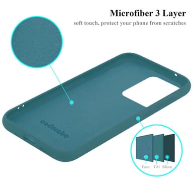 Samsung Galaxy S20 ULTRA silikondeksel case (grønn)
