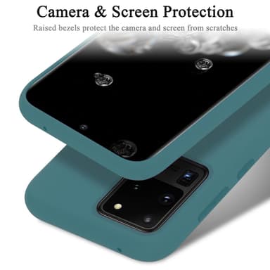 Samsung Galaxy S20 ULTRA silikondeksel case (grønn)