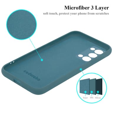Oppo Reno6 PRO 5G silikondeksel case (grønn)