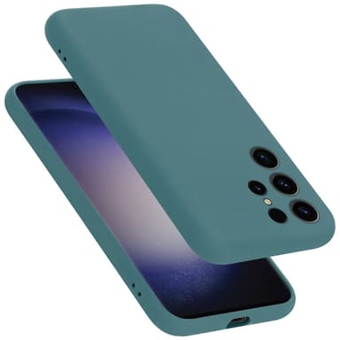 Samsung Galaxy S24 ULTRA silikondeksel case (Grønn)