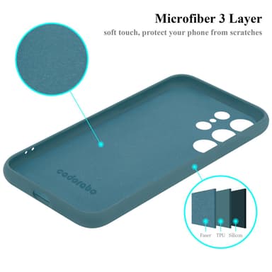 Samsung Galaxy S24 ULTRA silikondeksel case (Grønn)