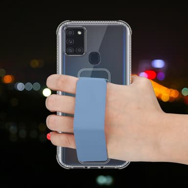 Samsung Galaxy A21s Deksel Case Cover (blå)