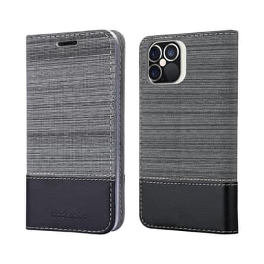 iPhone 12 PRO MAX lommebokdeksel etui (grå)