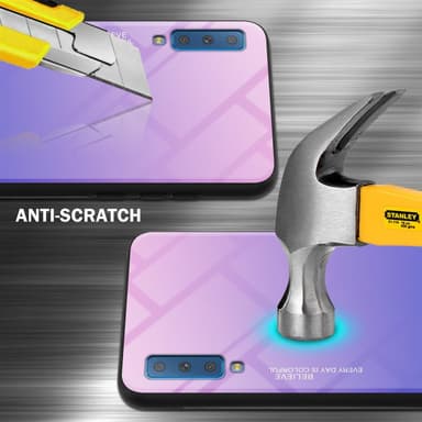 Deksel Samsung Galaxy A7 2018 Case Cover (svart)