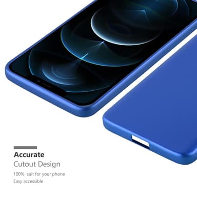 Deksel iPhone 12 / 12 PRO Case Cover (blå)