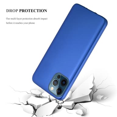 Deksel iPhone 12 / 12 PRO Case Cover (blå)
