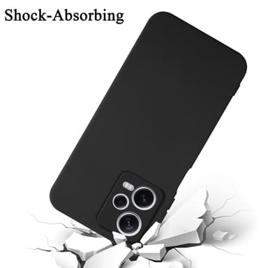Redmi Note 12 Pro Plus 5G silikondeksel case (Svart)