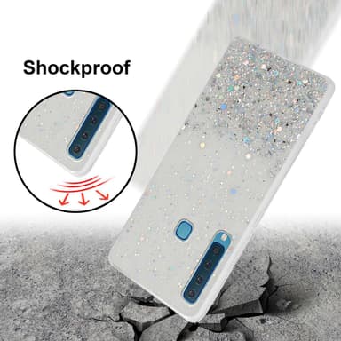 Samsung Galaxy A9 2018 Silikondeksel Glitter