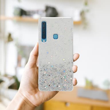 Samsung Galaxy A9 2018 Silikondeksel Glitter