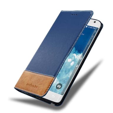 Samsung Galaxy NOTE EDGE Deksel Case Cover (blå)
