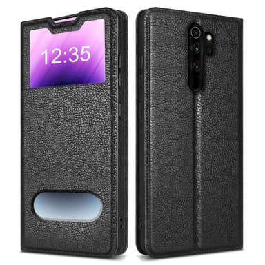 Xiaomi RedMi NOTE 8 PRO lommebokdeksel cover (svart)