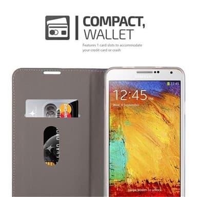 Samsung Galaxy NOTE 3 lommebokdeksel etui (blå)