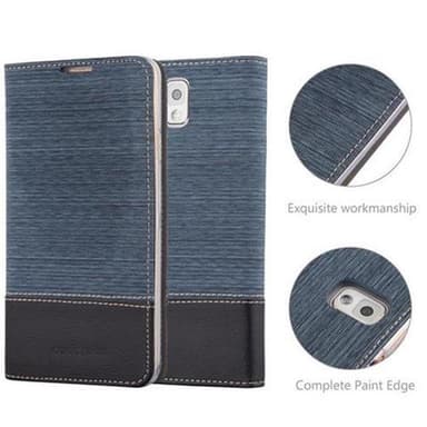 Samsung Galaxy NOTE 3 lommebokdeksel etui (blå)