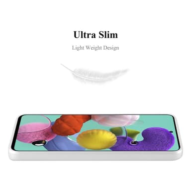 Deksel Samsung Galaxy A51 5G Case Cover (sølv)