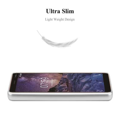 Deksel Nokia 7 PLUS Case Cover (sølv)