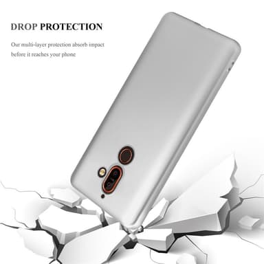 Deksel Nokia 7 PLUS Case Cover (sølv)