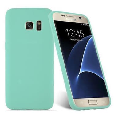 Deksel Samsung Galaxy S7 Silikon cover (blå)