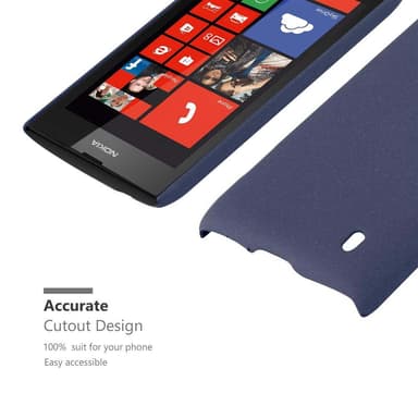Nokia Lumia 520 / 521 Hardt Deksel Cover (blå)