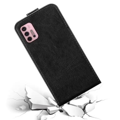 Motorola MOTO G10 / G30 deksel flip cover (svart)