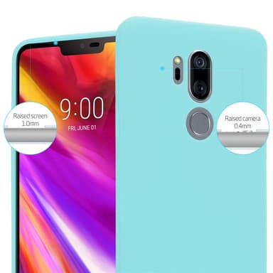 Deksel LG G7 ThinQ / FIT / ONE Silikon cover (blå)