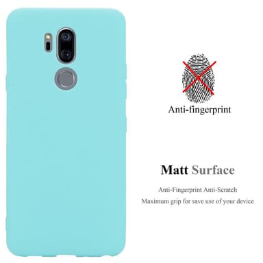Deksel LG G7 ThinQ / FIT / ONE Silikon cover (blå)