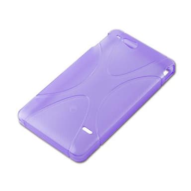 Sony Xperia GO Deksel Case Cover (lilla)