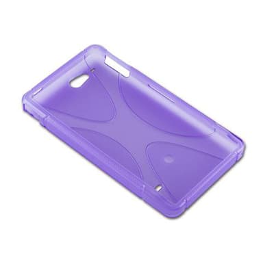 Sony Xperia GO Deksel Case Cover (lilla)