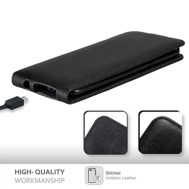 Samsung Galaxy S8 PLUS deksel flip cover (svart)
