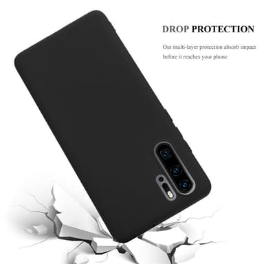 Deksel Huawei P30 PRO Silikon cover (svart)
