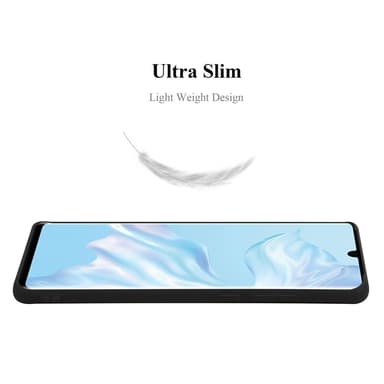 Deksel Huawei P30 PRO Silikon cover (svart)
