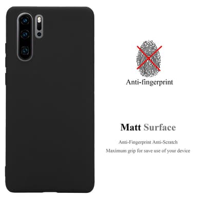 Deksel Huawei P30 PRO Silikon cover (svart)