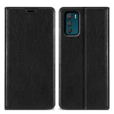 Motorola MOTO G42 lommebokdeksel case (svart)