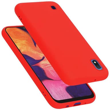 Samsung Galaxy A10 / M10 silikondeksel case (rød)