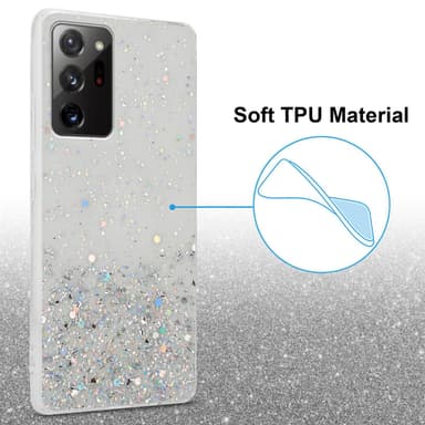 Samsung Galaxy NOTE 20 ULTRA Silikondeksel Glitter