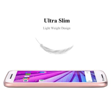 Deksel Motorola MOTO G3 Case Cover (rosa)