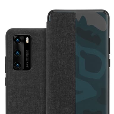 Huawei P40 lommebokdeksel etui (svart)