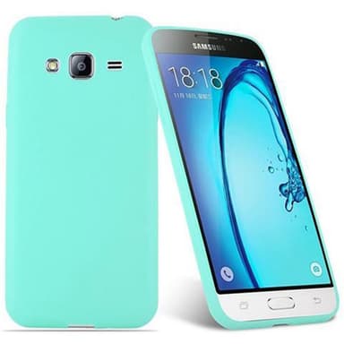 Deksel Samsung Galaxy J3 2015 Silikon cover (blå)