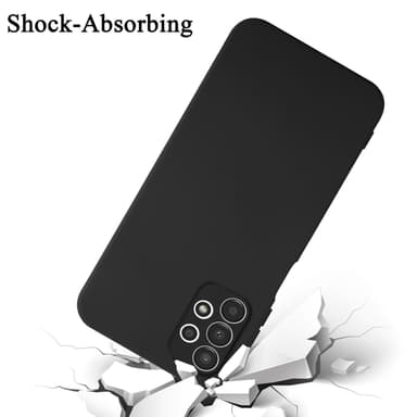 Samsung Galaxy A13 4G silikondeksel case (Svart)