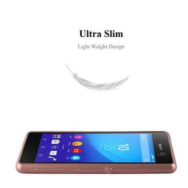 Deksel Sony Xperia M5 Case Cover (gold)