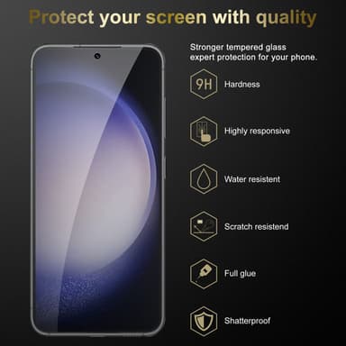 Samsung Galaxy S23 PLUS Skjermbeskytter Skärmskydd