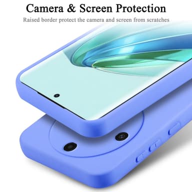 Honor Magic 5 Lite 5G silikondeksel case (Lilla)
