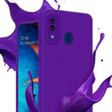 Samsung Galaxy A20 / A30 / M10s Deksel case (lilla)