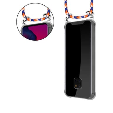 Huawei MATE 20 PRO Deksel med Halskjede (blå)