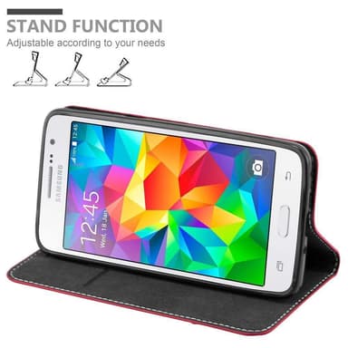 Samsung Galaxy GRAND PRIME Deksel Case Cover (rød)