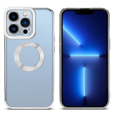 iPhone 13 PRO MAX silikondeksel Krom case