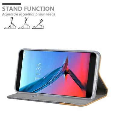 ZTE Blade V9 lommebokdeksel etui (grå)