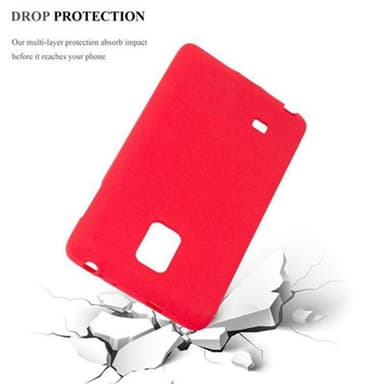 Deksel Samsung Galaxy NOTE EDGE case (rød)